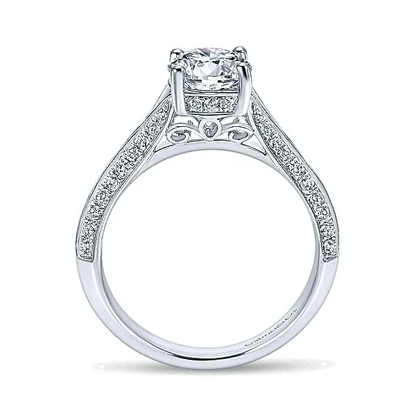 Gabriel & Co Diamond Engagement Ring Mounting Image 2 Your Jewelry Box Altoona, PA