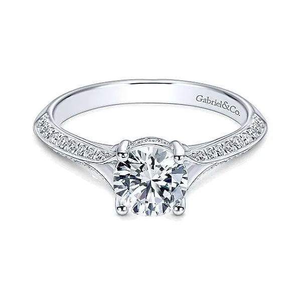 Gabriel & Co Diamond Engagement Ring Mounting Your Jewelry Box Altoona, PA