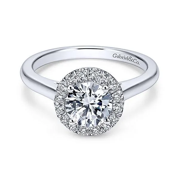 Gabriel & Co Diamond Halo Engagement Mounting Your Jewelry Box Altoona, PA