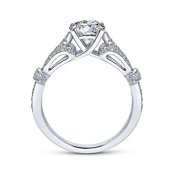 Gabriel & Co Diamond Engagement Ring Mounting Image 2 Your Jewelry Box Altoona, PA