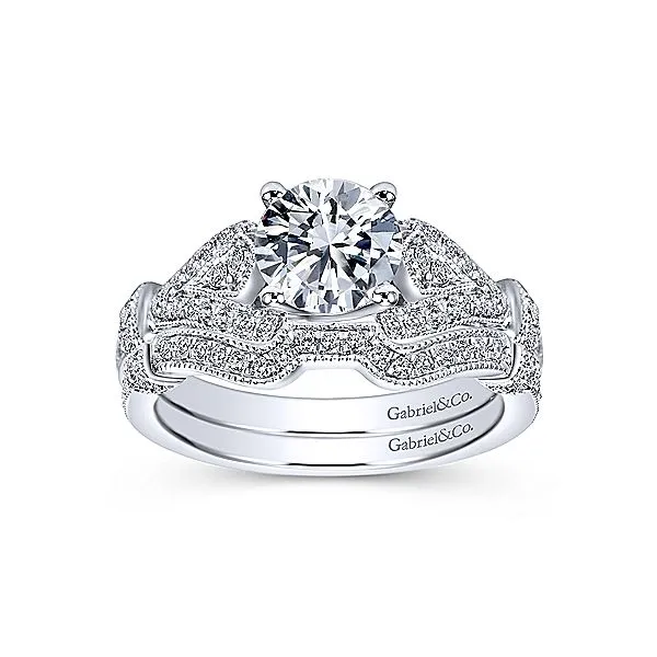 Gabriel & Co Diamond Engagement Ring Mounting Image 4 Your Jewelry Box Altoona, PA