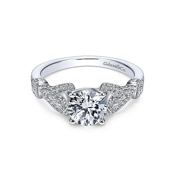 Gabriel & Co Diamond Engagement Ring Mounting Your Jewelry Box Altoona, PA
