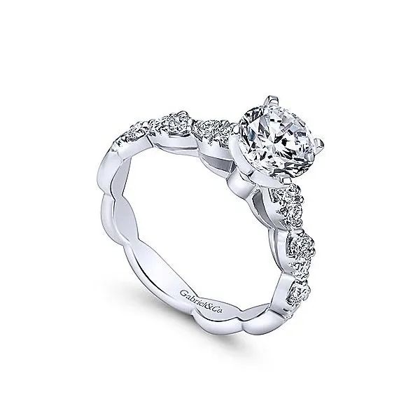 Gabriel & Co Diamond Engagement Ring Image 3 Your Jewelry Box Altoona, PA