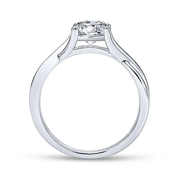 Gabriel & Co Infinity Cathedral Solitaire Engagement Mounting Image 2 Your Jewelry Box Altoona, PA