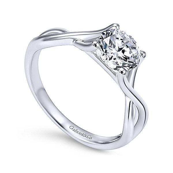 Gabriel & Co Infinity Cathedral Solitaire Engagement Mounting Image 3 Your Jewelry Box Altoona, PA