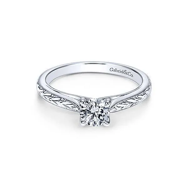 Gabriel & Co Vintage Solitaire Engagement Mounting Your Jewelry Box Altoona, PA