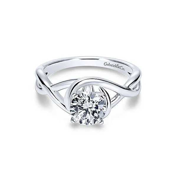 Gabriel & Co Bypass Solitaire Engagement Mounting Your Jewelry Box Altoona, PA