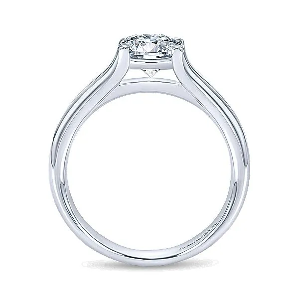 Gabriel & Co Split Shoulders Solitaire Engagement Mounting Image 2 Your Jewelry Box Altoona, PA