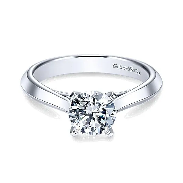 14K White Gold Solitaire Mounting Your Jewelry Box Altoona, PA