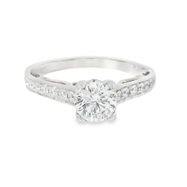 14K White & Yellow Gold Diamond Engagement Ring Mounting Your Jewelry Box Altoona, PA
