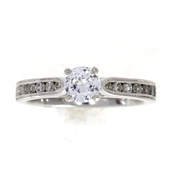Accented Diamond Engagement Ring Mounting Your Jewelry Box Altoona, PA