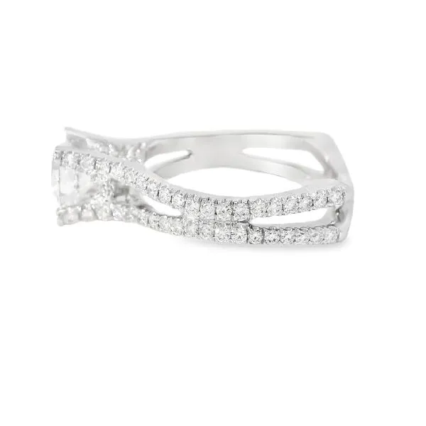18K White Gold Michael M Engagement Mounting Image 2 Your Jewelry Box Altoona, PA