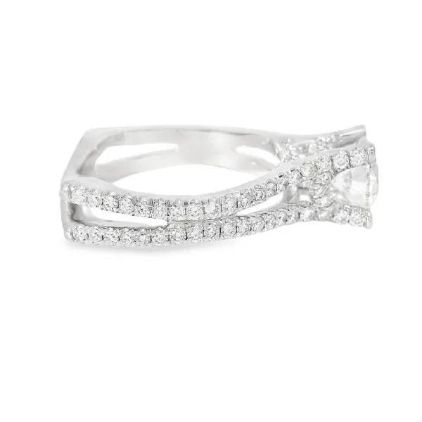 18K White Gold Michael M Engagement Mounting Image 4 Your Jewelry Box Altoona, PA