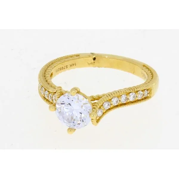 14KY Diamond Engagement Ring Image 2 Your Jewelry Box Altoona, PA