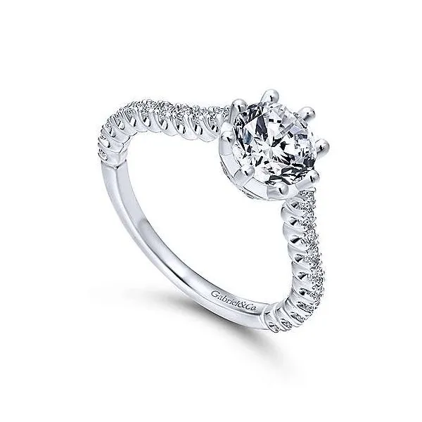 Gabriel & Co Diamond Engagement Ring Mounting Image 3 Your Jewelry Box Altoona, PA