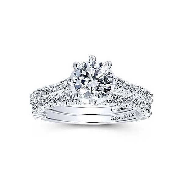 Gabriel & Co Diamond Engagement Ring Mounting Image 4 Your Jewelry Box Altoona, PA