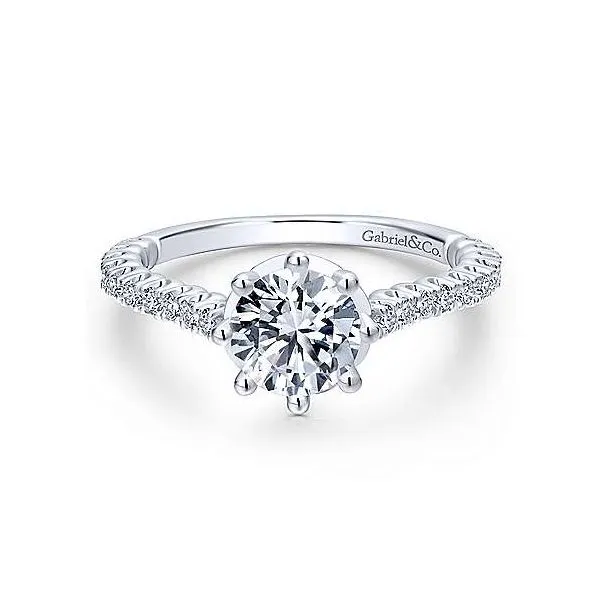 Gabriel & Co Diamond Engagement Ring Mounting Your Jewelry Box Altoona, PA