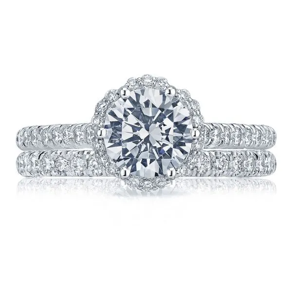 Tacori Petite Crescent Engagement Ring Image 3 Your Jewelry Box Altoona, PA