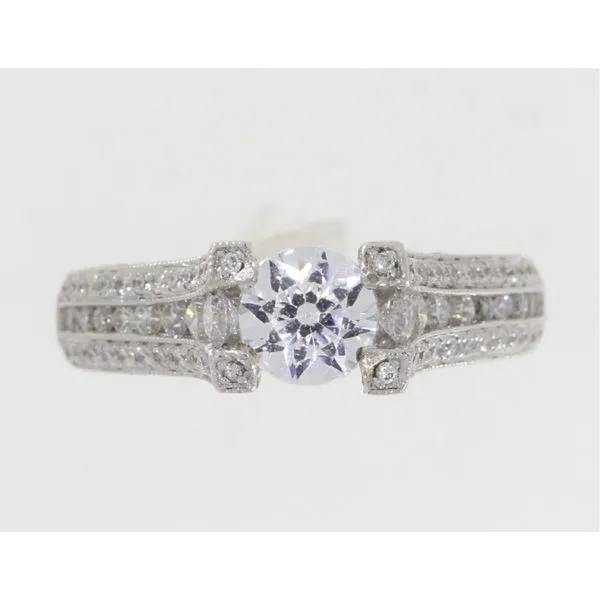Gabriel & Co Pave Diamond Engagement Ring Your Jewelry Box Altoona, PA