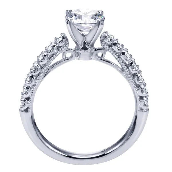 Gabriel & Co. 14KW Diamond Engagement Ring Image 2 Your Jewelry Box Altoona, PA