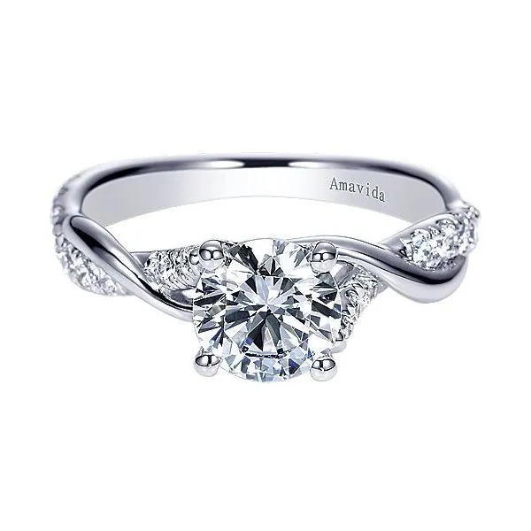 Amavida Interwoven Diamond Engagement Ring Mounting Your Jewelry Box Altoona, PA