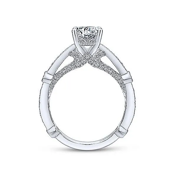 Gabriel & Co Diamond Engagement Ring Mounting Image 2 Your Jewelry Box Altoona, PA