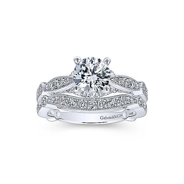 Gabriel & Co Diamond Engagement Ring Mounting Image 4 Your Jewelry Box Altoona, PA