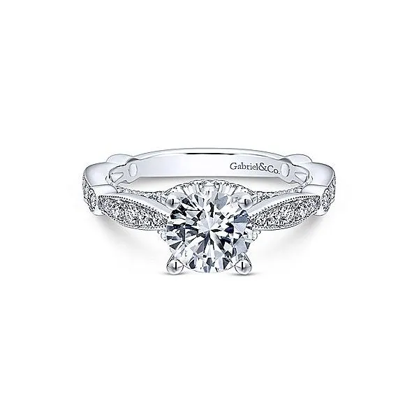 Gabriel & Co Diamond Engagement Ring Mounting Your Jewelry Box Altoona, PA