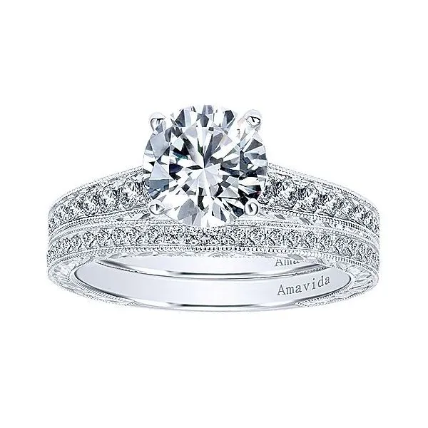 Amavida Diamond Engagement Ring Mounting Image 4 Your Jewelry Box Altoona, PA