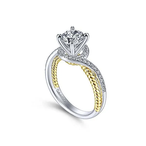 Gabriel & Co Diamond Engagement Ring Mounting Image 2 Your Jewelry Box Altoona, PA