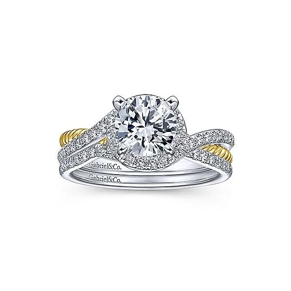 Gabriel & Co Diamond Engagement Ring Mounting Image 5 Your Jewelry Box Altoona, PA
