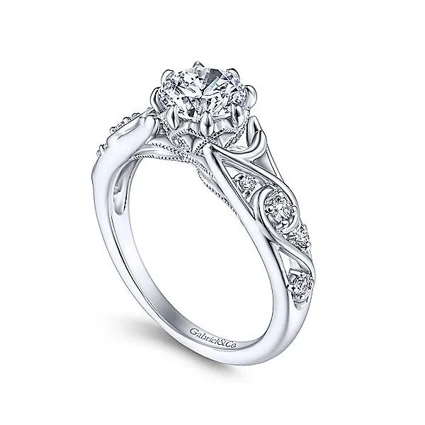 Gabriel & Co Engagement Ring Mounting Image 2 Your Jewelry Box Altoona, PA