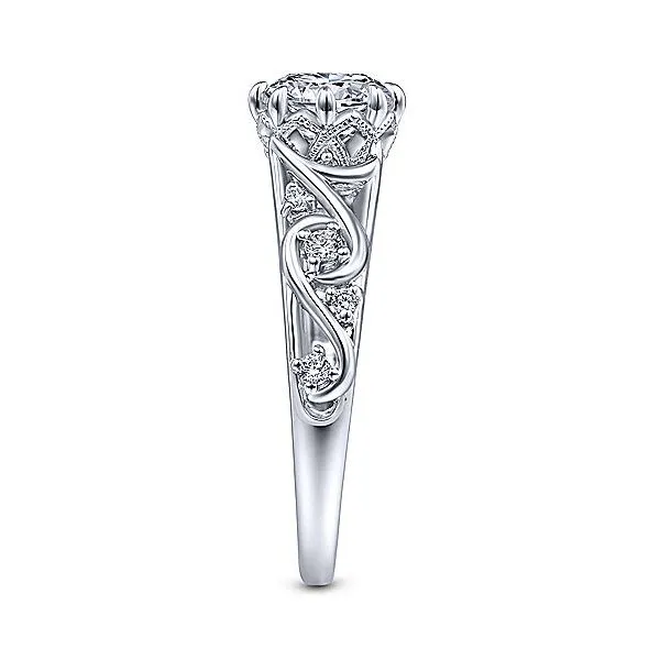 Gabriel & Co Engagement Ring Mounting Image 4 Your Jewelry Box Altoona, PA