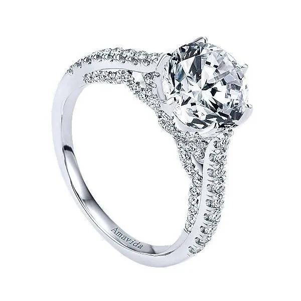 Amavida Diamond Engagement Ring Mounting Image 3 Your Jewelry Box Altoona, PA