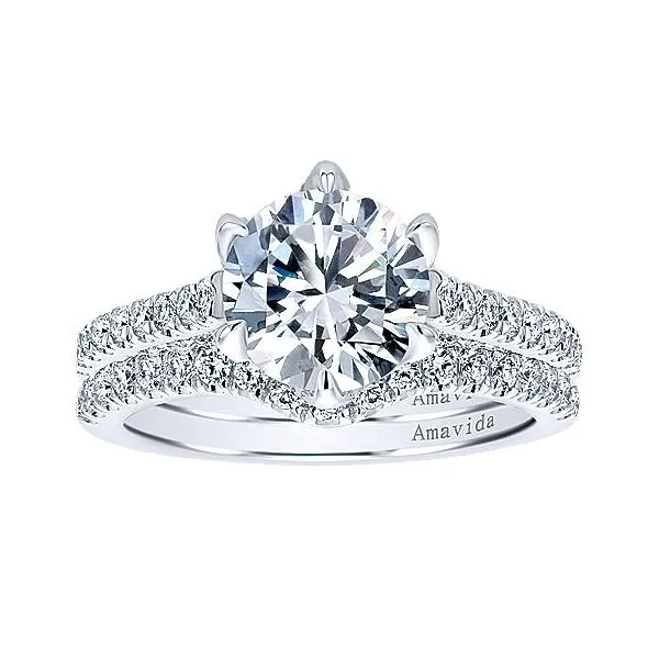 Amavida Diamond Engagement Ring Mounting Image 4 Your Jewelry Box Altoona, PA