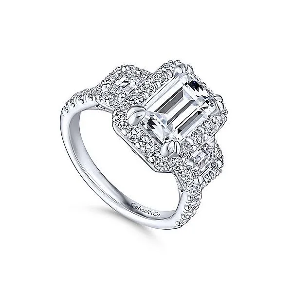 Gabriel & Co Diamond Engagement Ring Mounting Image 2 Your Jewelry Box Altoona, PA