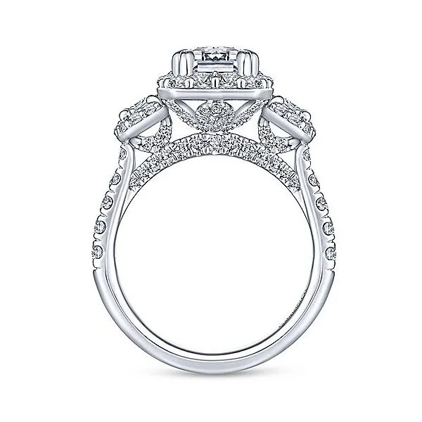 Gabriel & Co Diamond Engagement Ring Mounting Image 3 Your Jewelry Box Altoona, PA