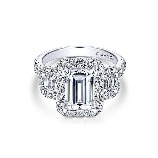 Gabriel & Co Diamond Engagement Ring Mounting Your Jewelry Box Altoona, PA