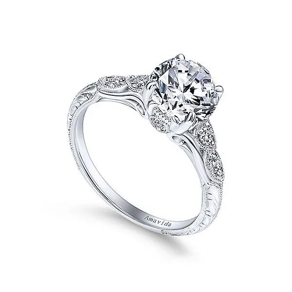 Amavida Diamond Engagement Ring Mounting Image 3 Your Jewelry Box Altoona, PA
