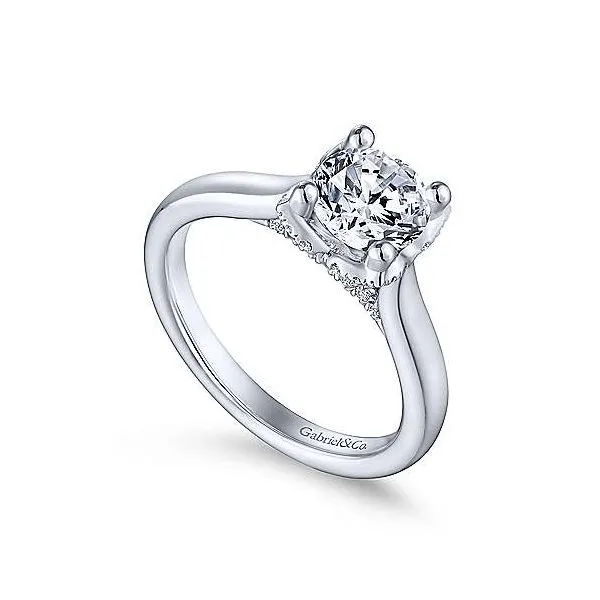 Gabriel & Co Diamond Engagement Ring Mounting Image 3 Your Jewelry Box Altoona, PA