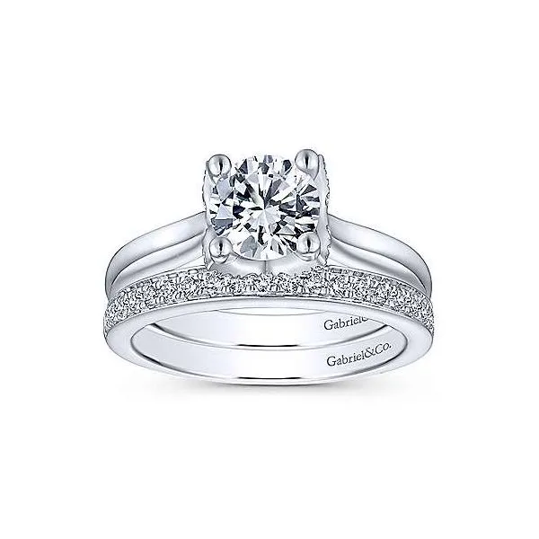 Gabriel & Co Diamond Engagement Ring Mounting Image 4 Your Jewelry Box Altoona, PA