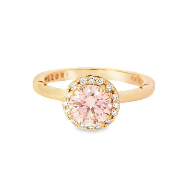 Tacori 14K Rose Gold Round Diamond Bloom Engagement Ring Your Jewelry Box Altoona, PA