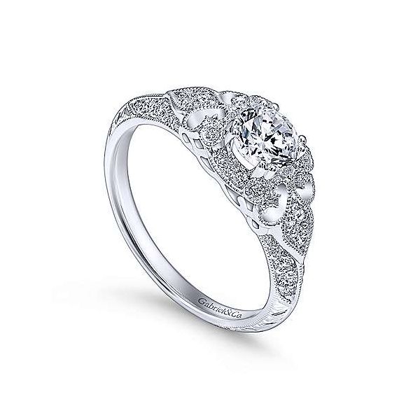 Gabriel Co Diamond Engagement Ring
