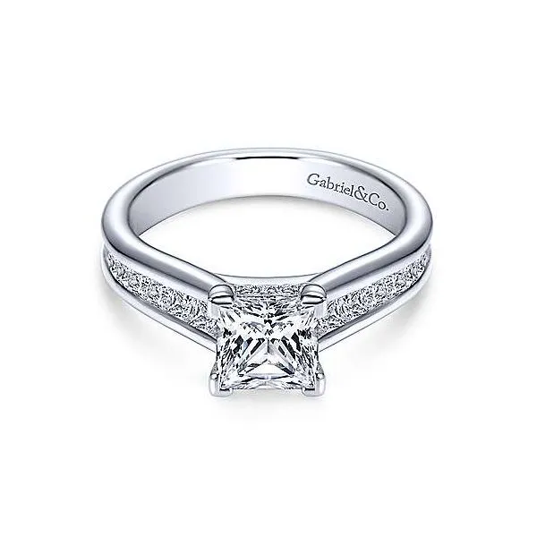 Amavida 18K White Gold Diamond Engagement Ring Your Jewelry Box Altoona, PA