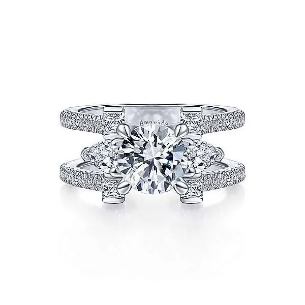 Amavida 18K White Gold Diamond Engagement Ring Your Jewelry Box Altoona, PA