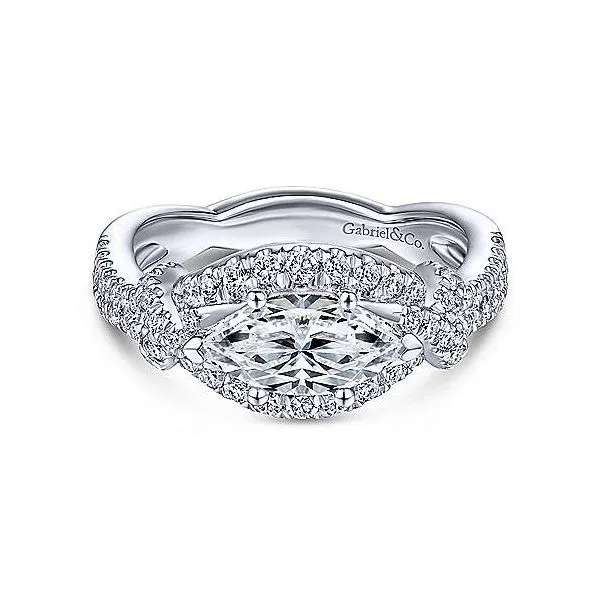 Gabriel & Co East West Diamond Engagement Ring Your Jewelry Box Altoona, PA