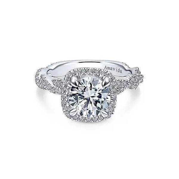 Amavida 18K White Gold Diamond Engagement Ring Your Jewelry Box Altoona, PA