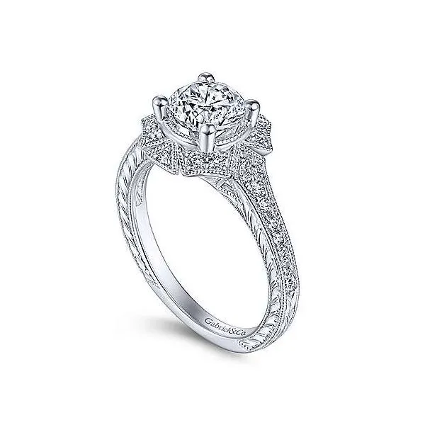 Gabriel & Co Diamond Engagement Ring Image 2 Your Jewelry Box Altoona, PA