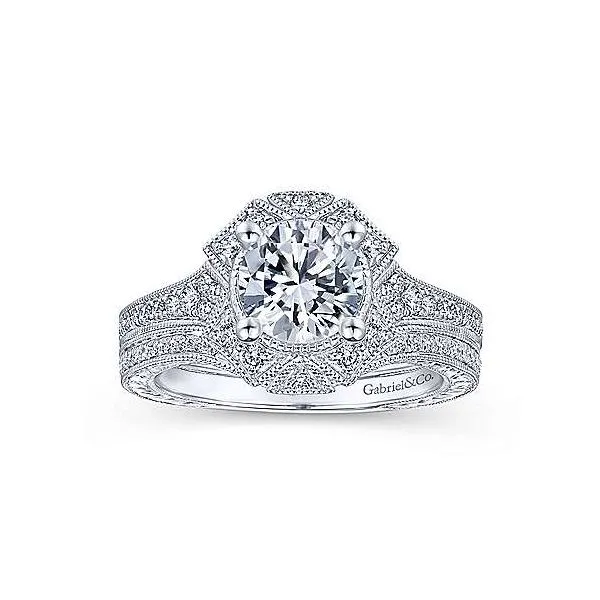 Gabriel & Co Diamond Engagement Ring Image 5 Your Jewelry Box Altoona, PA