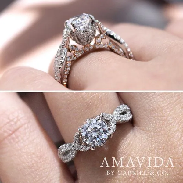 Amavida Diamond Engagement Ring Image 5 Your Jewelry Box Altoona, PA
